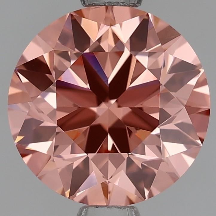 Round 1.55ct Fancy Orangey Pink VVS2 - Loose Lab Diamond: Round 1.55ct Fancy Orangey Pink VVS2 - Loose Lab Diamond Item Specifics: Source: This Is A Real Diamond Grown In A Lab Not Mined. Carat: 1.55 Cut: EX Color: Fancy Orangey Pink Clarity: VVS2 Polish: VG