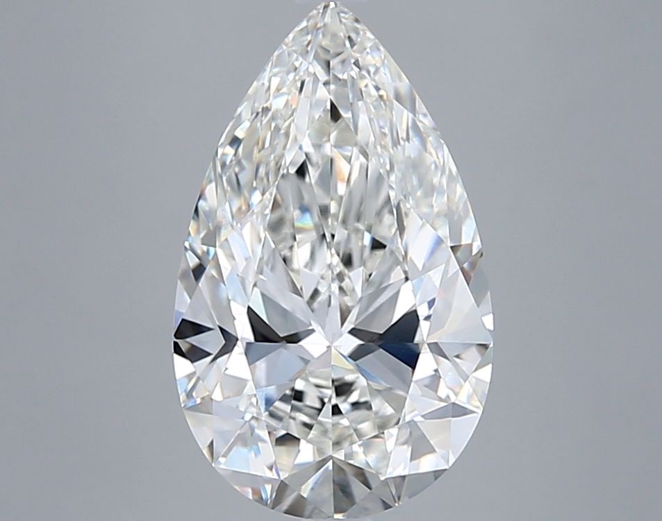 IGI Pear 5.04ct G VVS2 - Loose Lab Diamond: IGI Pear 5.04ct G VVS2 - Loose Lab Diamond Item Specifics: Source: This Is A Real Diamond Grown In A Lab Not Mined. Carat: 5.04 Cut: - Color: G Clarity: VVS2 Polish: EX Symmetry: EX Measurements: 15.4