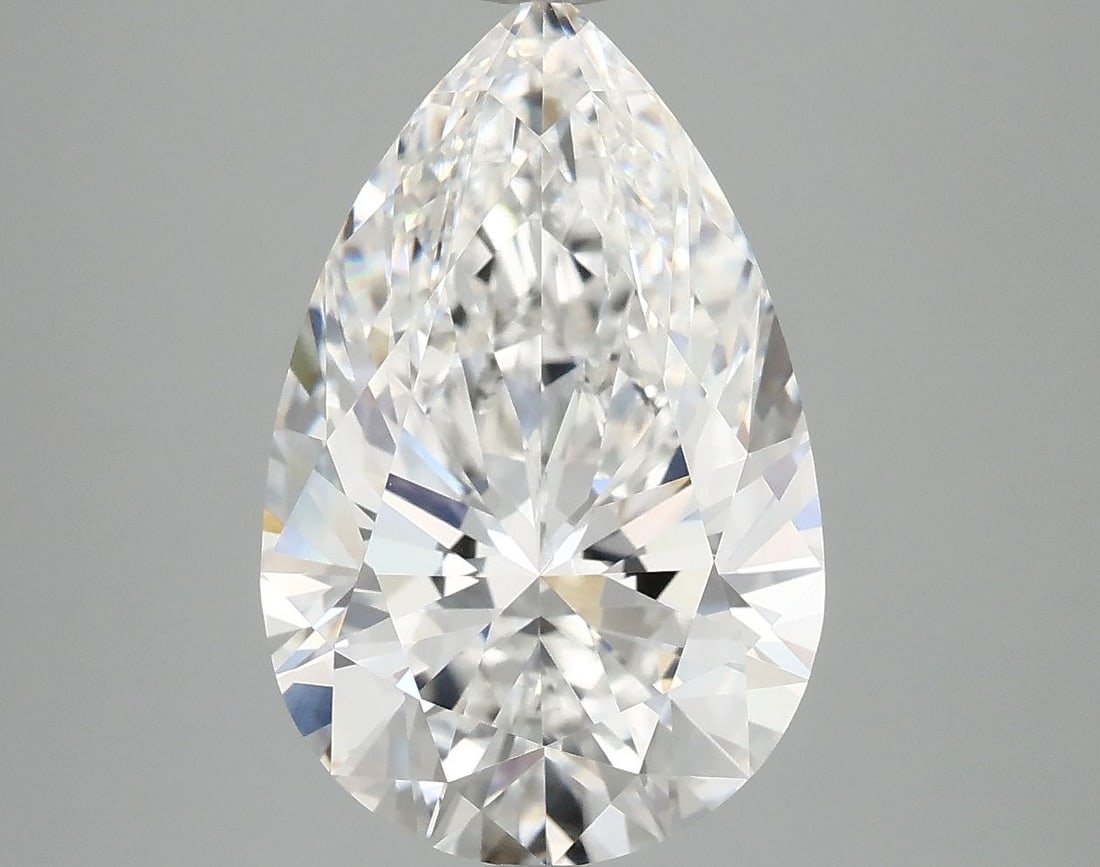 IGI Pear 5.07ct E VVS2 - Loose Lab Diamond: IGI Pear 5.07ct E VVS2 - Loose Lab Diamond Item Specifics: Source: This Is A Real Diamond Grown In A Lab Not Mined. Carat: 5.07 Cut: - Color: E Clarity: VVS2 Polish: EX Symmetry: EX Measurements: 14.8