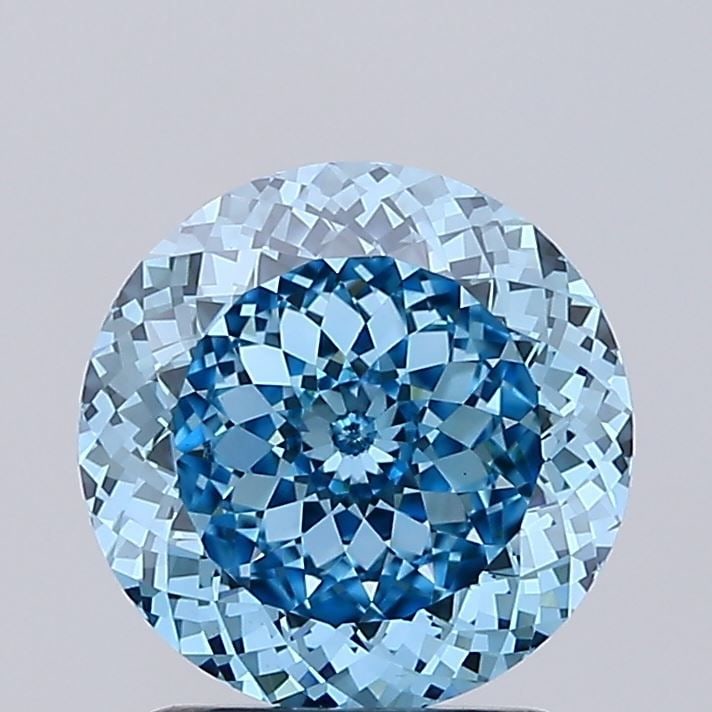 IGI Round 2.04ct Fancy Vivid Blue VVS2 - Loose Lab Diamond: IGI Round 2.04ct Fancy Vivid Blue VVS2 - Loose Lab Diamond Item Specifics: Source: This Is A Real Diamond Grown In A Lab Not Mined. Carat: 2.04 Cut: Color: Fancy Vivid Blue Clarity: VVS2 Polish: EX