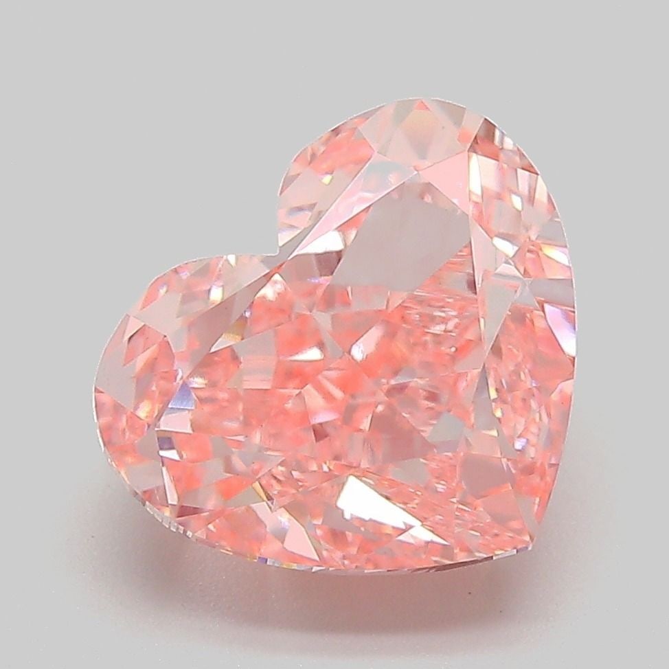 IGI Heart 4.76ct Fancy Vivid Pink VVS2 - Loose Lab Diamond: IGI Heart 4.76ct Fancy Vivid Pink VVS2 - Loose Lab Diamond Item Specifics: Source: This Is A Real Diamond Grown In A Lab Not Mined. Carat: 4.76 Cut: - Color: Fancy Vivid Pink Clarity: VVS2 Polish: EX 