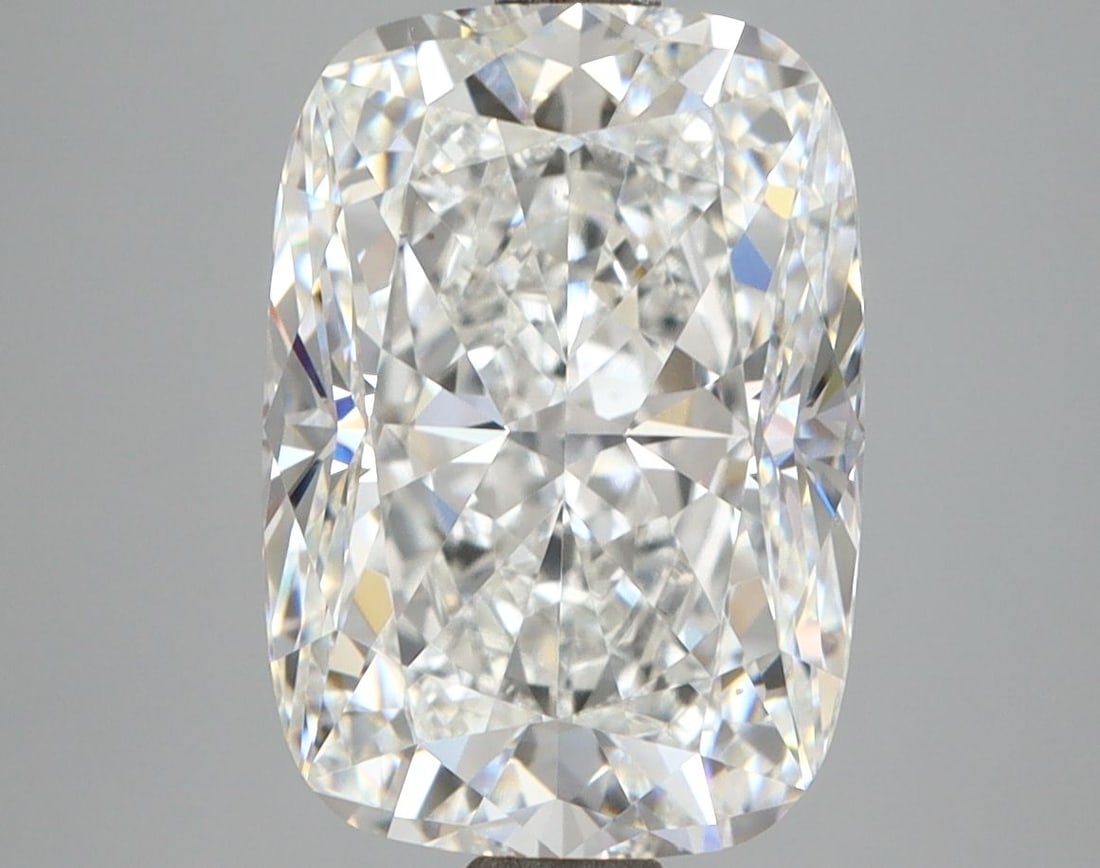 IGI Cushion Modified 5.08ct F VVS2 - Loose Lab Diamond: IGI Cushion Modified 5.08ct F VVS2 - Loose Lab Diamond Item Specifics: Source: This Is A Real Diamond Grown In A Lab Not Mined. Carat: 5.08 Cut: - Color: F Clarity: VVS2 Polish: EX Symmetry: EX Measur