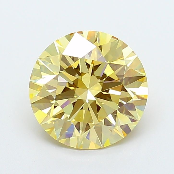 IGI Round 4.58ct Fancy Intense Yellow VVS2 - Ideal Loose Lab Diamond: IGI Round 4.58ct Fancy Intense Yellow VVS2 - Ideal Loose Lab Diamond Item Specifics: Source: This Is A Real Diamond Grown In A Lab Not Mined. Carat: 4.58 Cut: ID Color: Fancy Intense Yellow Clarity: V