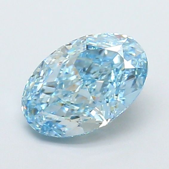 IGI Oval 1.71ct Fancy Vivid Blue VVS2 - Loose Lab Diamond: IGI Oval 1.71ct Fancy Vivid Blue VVS2 - Loose Lab Diamond Item Specifics: Source: This Is A Real Diamond Grown In A Lab Not Mined. Carat: 1.71 Cut: - Color: Fancy Vivid Blue Clarity: VVS2 Polish: EX S