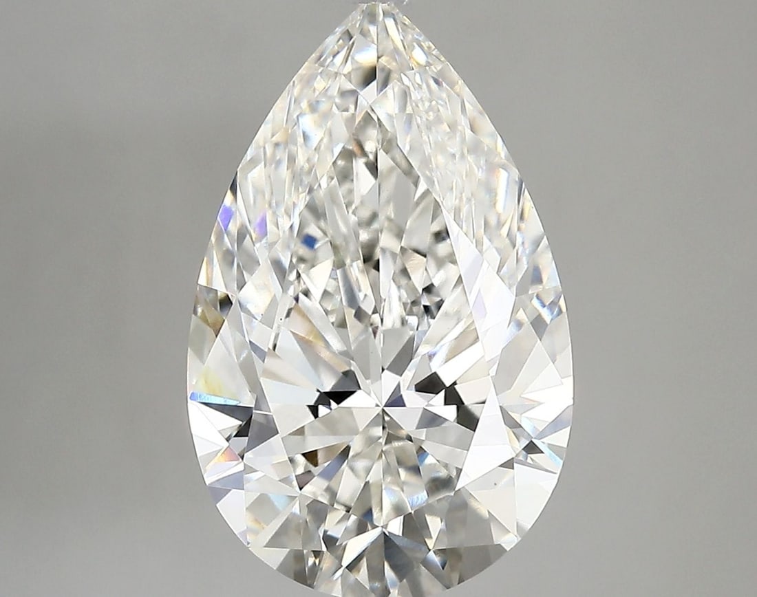 IGI Pear 5.28ct G VVS2 - Loose Lab Diamond: IGI Pear 5.28ct G VVS2 - Loose Lab Diamond Item Specifics: Source: This Is A Real Diamond Grown In A Lab Not Mined. Carat: 5.28 Cut: - Color: G Clarity: VVS2 Polish: EX Symmetry: EX Measurements: 15.3