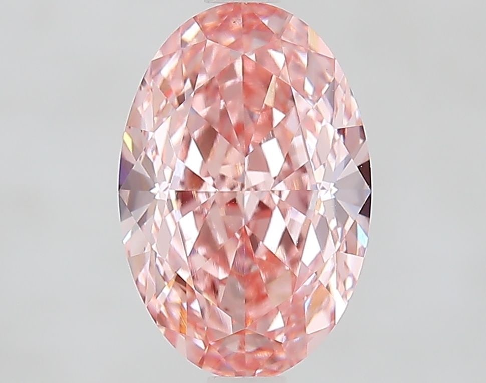 IGI Oval 2.63ct Fancy Vivid Pink VVS2 - Loose Lab Diamond: IGI Oval 2.63ct Fancy Vivid Pink VVS2 - Loose Lab Diamond Item Specifics: Source: This Is A Real Diamond Grown In A Lab Not Mined. Carat: 2.63 Cut: - Color: Fancy Vivid Pink Clarity: VVS2 Polish: EX S