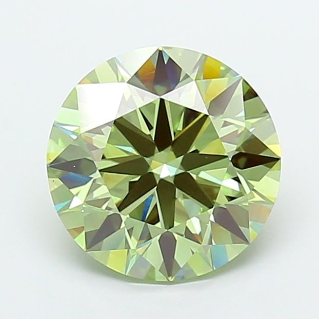 IGI Round 4.03ct Fancy Vivid Green VVS2 - Ideal Loose Lab Diamond: IGI Round 4.03ct Fancy Vivid Green VVS2 - Ideal Loose Lab Diamond Item Specifics: Source: This Is A Real Diamond Grown In A Lab Not Mined. Carat: 4.03 Cut: ID Color: Fancy Vivid Green Clarity: VVS2 Po