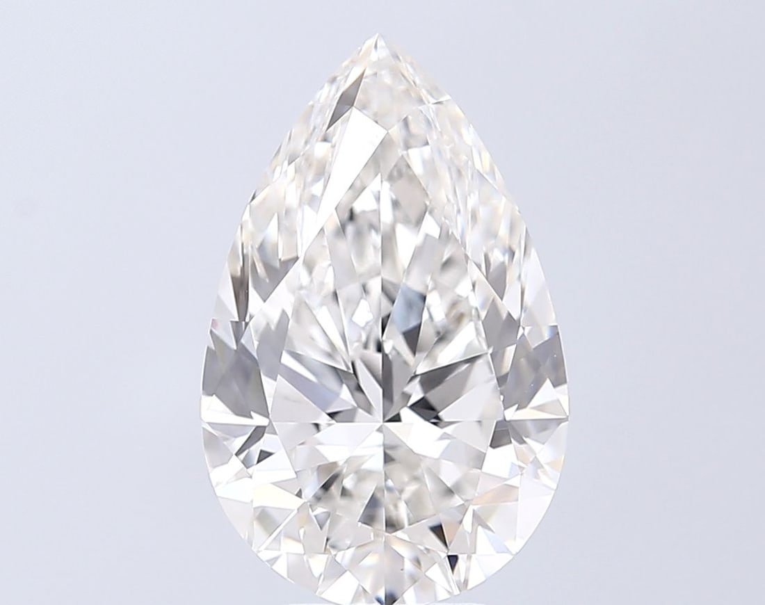 IGI Pear 5.03ct F VVS2 - Loose Lab Diamond: IGI Pear 5.03ct F VVS2 - Loose Lab Diamond Item Specifics: Source: This Is A Real Diamond Grown In A Lab Not Mined. Carat: 5.03 Cut: - Color: F Clarity: VVS2 Polish: EX Symmetry: EX Measurements: 14.8