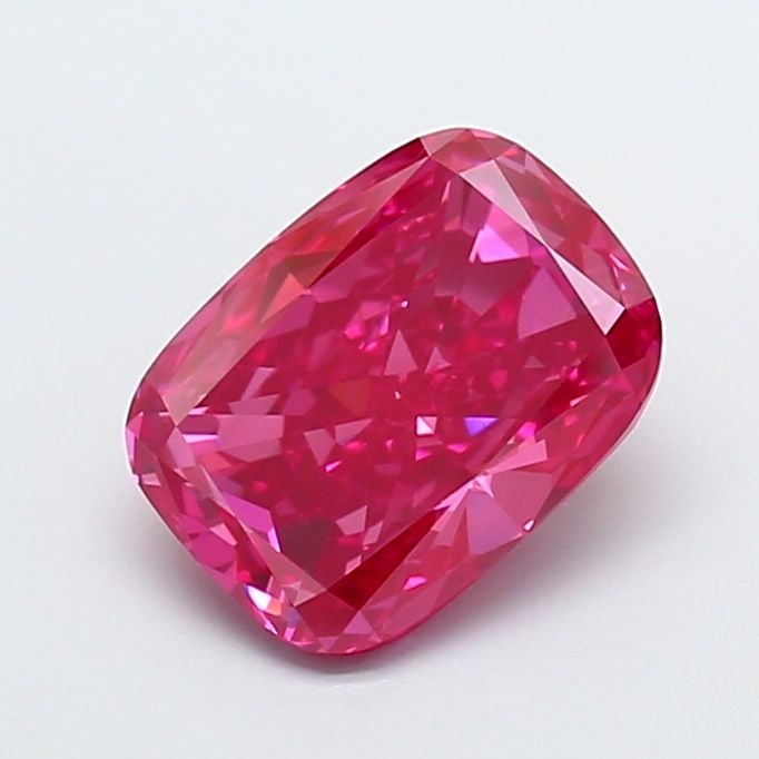 IGI Cushion Modified 3.08ct Fancy Vivid Red VVS2 - Loose Lab Diamond: IGI Cushion Modified 3.08ct Fancy Vivid Red VVS2 - Loose Lab Diamond Item Specifics: Source: This Is A Real Diamond Grown In A Lab Not Mined. Carat: 3.08 Cut: - Color: Fancy Vivid Red Clarity: VVS2 Po