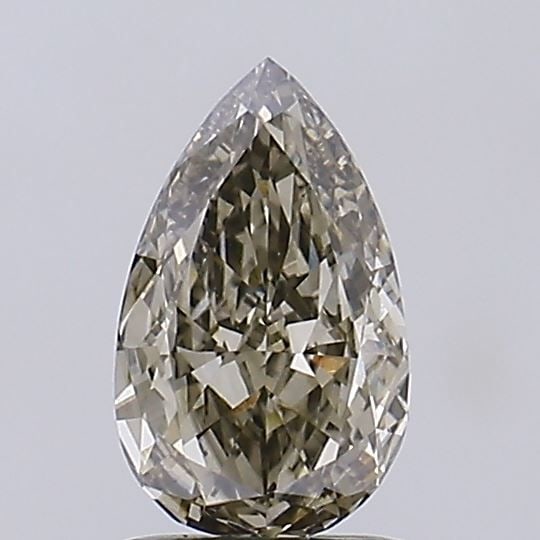 IGI Pear 1.06ct Fancy Light Gray Yellow VVS2 - Loose Lab Diamond: IGI Pear 1.06ct Fancy Light Gray Yellow VVS2 - Loose Lab Diamond Item Specifics: Source: This Is A Real Diamond Grown In A Lab Not Mined. Carat: 1.06 Cut: - Color: Fancy Light Gray Yellow Clarity: VVS