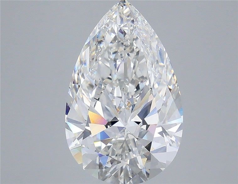 IGI Pear 5.01ct F VVS2 - Loose Lab Diamond: IGI Pear 5.01ct F VVS2 - Loose Lab Diamond Item Specifics: Source: This Is A Real Diamond Grown In A Lab Not Mined. Carat: 5.01 Cut: - Color: F Clarity: VVS2 Polish: EX Symmetry: EX Measurements: 15.0