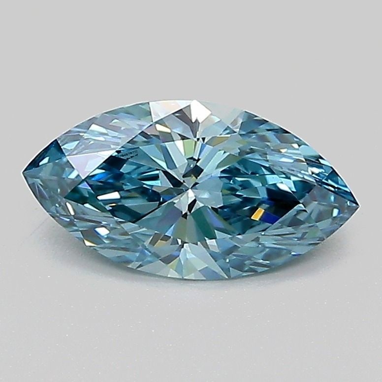 IGI Marquise 0.95ct Fancy Vivid Blue VVS2 - Loose Lab Diamond: IGI Marquise 0.95ct Fancy Vivid Blue VVS2 - Loose Lab Diamond Item Specifics: Source: This Is A Real Diamond Grown In A Lab Not Mined. Carat: 0.95 Cut: - Color: Fancy Vivid Blue Clarity: VVS2 Polish: 
