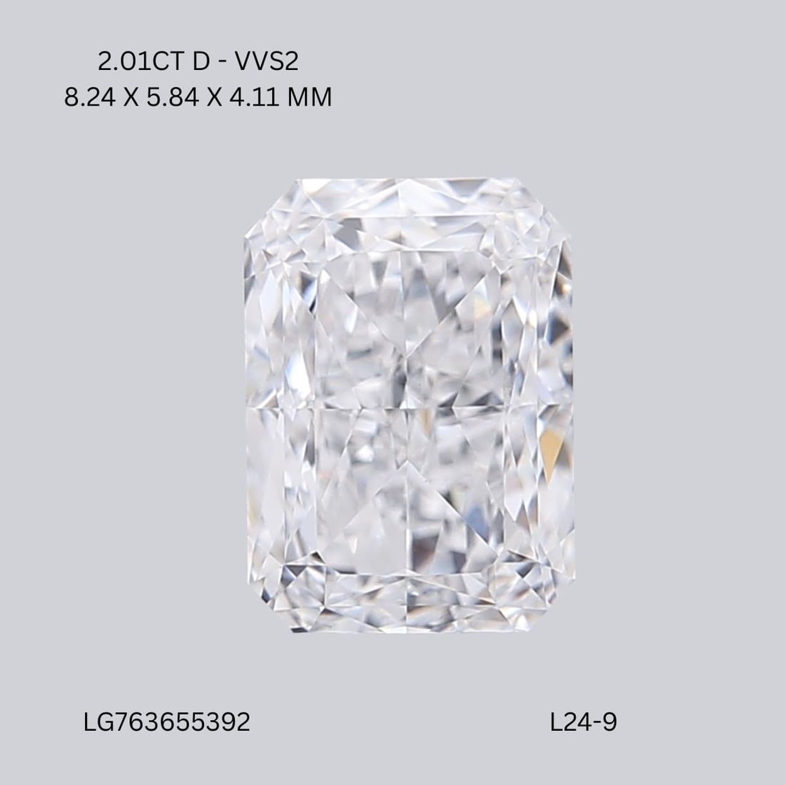 IGI Radiant 2.01ct D VVS2 - Loose Lab Diamond (1 of 1)