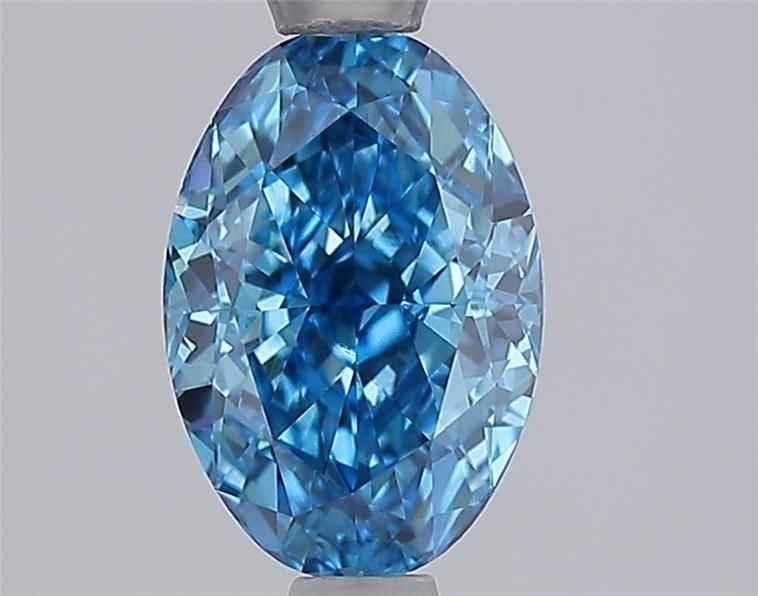 IGI Oval 1.59ct Fancy Vivid Blue VVS2 - Loose Lab Diamond: IGI Oval 1.59ct Fancy Vivid Blue VVS2 - Loose Lab Diamond Item Specifics: Source: This Is A Real Diamond Grown In A Lab Not Mined. Carat: 1.59 Cut: - Color: Fancy Vivid Blue Clarity: VVS2 Polish: EX S