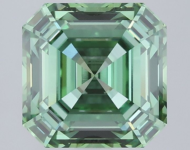 IGI Asscher 3.21ct Fancy Vivid Green VVS2 - Loose Lab Diamond: IGI Asscher 3.21ct Fancy Vivid Green VVS2 - Loose Lab Diamond Item Specifics: Source: This Is A Real Diamond Grown In A Lab Not Mined. Carat: 3.21 Cut: - Color: Fancy Vivid Green Clarity: VVS2 Polish:
