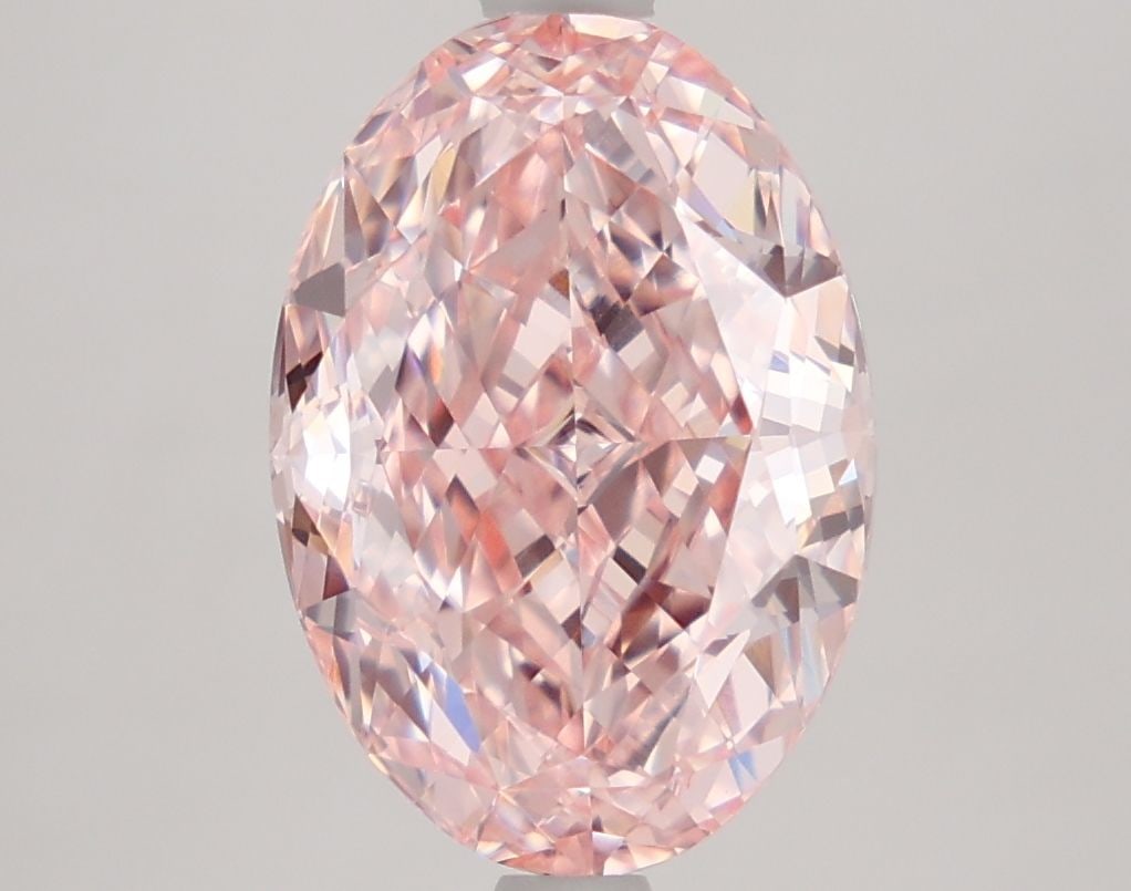IGI Oval 4.2ct Fancy Vivid Pink VVS2 - Loose Lab Diamond: IGI Oval 4.2ct Fancy Vivid Pink VVS2 - Loose Lab Diamond Item Specifics: Source: This Is A Real Diamond Grown In A Lab Not Mined. Carat: 4.2 Cut: - Color: Fancy Vivid Pink Clarity: VVS2 Polish: EX