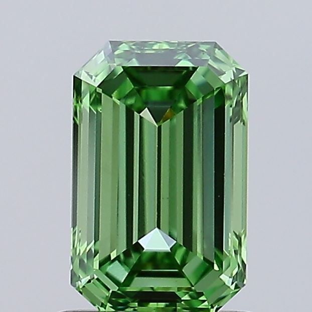 IGI Emerald 0.9ct Fancy Vivid Green VVS2 - Loose Lab Diamond: IGI Emerald 0.9ct Fancy Vivid Green VVS2 - Loose Lab Diamond Item Specifics: Source: This Is A Real Diamond Grown In A Lab Not Mined. Carat: 0.9 Cut: - Color: Fancy Vivid Green Clarity: VVS2 Polish: V