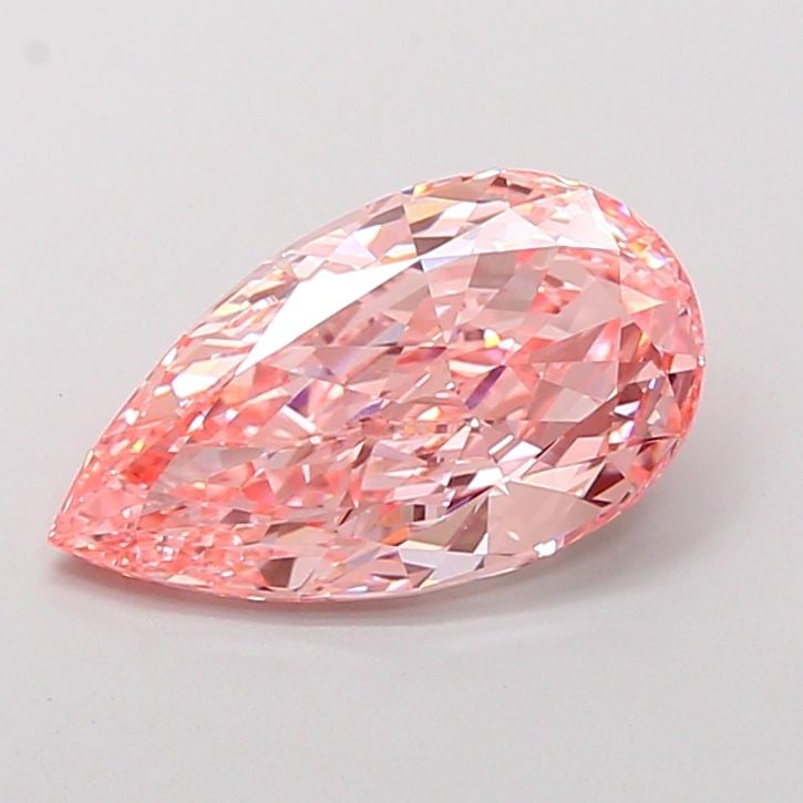 IGI Pear 4.1ct Fancy Vivid Pink VVS2 - Loose Lab Diamond: IGI Pear 4.1ct Fancy Vivid Pink VVS2 - Loose Lab Diamond Item Specifics: Source: This Is A Real Diamond Grown In A Lab Not Mined. Carat: 4.1 Cut: - Color: Fancy Vivid Pink Clarity: VVS2 Polish: EX Sym
