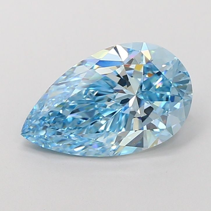 IGI Pear 3.51ct Fancy Vivid Blue VVS2 - Loose Lab Diamond: IGI Pear 3.51ct Fancy Vivid Blue VVS2 - Loose Lab Diamond Item Specifics: Source: This Is A Real Diamond Grown In A Lab Not Mined. Carat: 3.51 Cut: - Color: Fancy Vivid Blue Clarity: VVS2 Polish: EX S