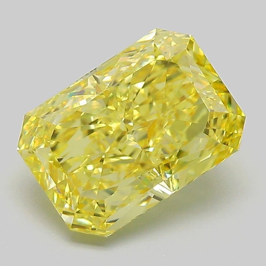 IGI Radiant 3.1ct Fancy Vivid Yellow VVS2 - Loose Lab Diamond: IGI Radiant 3.1ct Fancy Vivid Yellow VVS2 - Loose Lab Diamond Item Specifics: Source: This Is A Real Diamond Grown In A Lab Not Mined. Carat: 3.1 Cut: - Color: Fancy Vivid Yellow Clarity: VVS2 Polish: