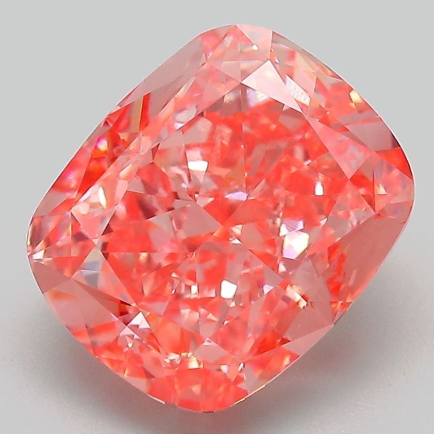 IGI Cushion Modified 5.02ct Fancy Vivid Pink VVS2 - Loose Lab Diamond: IGI Cushion Modified 5.02ct Fancy Vivid Pink VVS2 - Loose Lab Diamond Item Specifics: Source: This Is A Real Diamond Grown In A Lab Not Mined. Carat: 5.02 Cut: - Color: Fancy Vivid Pink Clarity: VVS2 