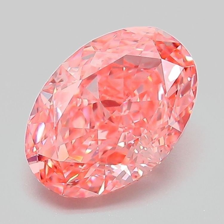 IGI Oval 2.06ct Fancy Vivid Pink VVS2 - Loose Lab Diamond: IGI Oval 2.06ct Fancy Vivid Pink VVS2 - Loose Lab Diamond Item Specifics: Source: This Is A Real Diamond Grown In A Lab Not Mined. Carat: 2.06 Cut: - Color: Fancy Vivid Pink Clarity: VVS2 Polish: EX