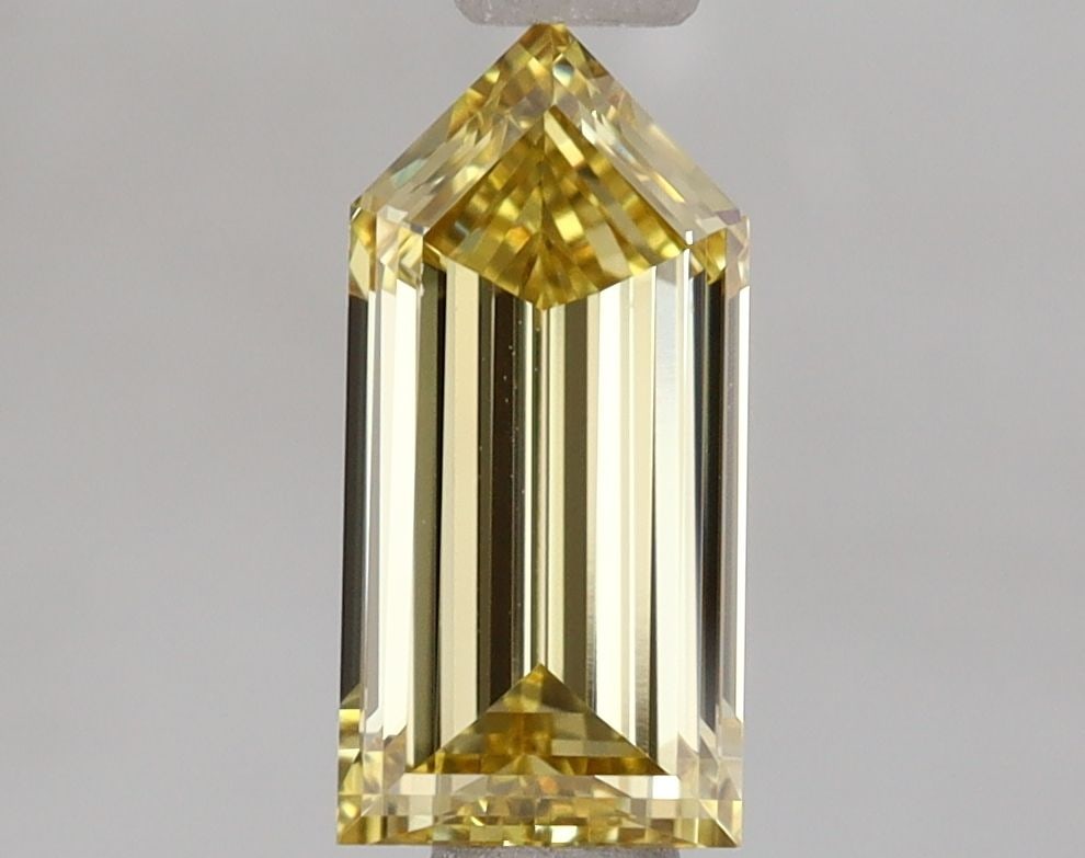 IGI Pentagonal 1.0ct Fancy Intense Yellow VVS2 - Loose Lab Diamond: IGI Pentagonal 1.0ct Fancy Intense Yellow VVS2 - Loose Lab Diamond Item Specifics: Source: This Is A Real Diamond Grown In A Lab Not Mined. Carat: 1.0 Cut: - Color: Fancy Intense Yellow Clarity: VVS2 