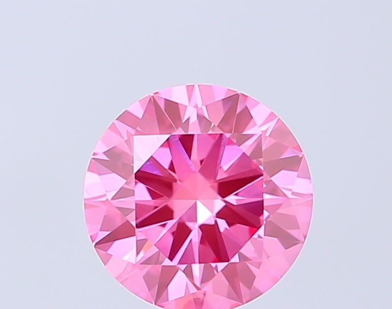 IGI Round 1.01ct Fancy Vivid Pink VVS2 - Loose Lab Diamond: IGI Round 1.01ct Fancy Vivid Pink VVS2 - Loose Lab Diamond Item Specifics: Source: This Is A Real Diamond Grown In A Lab Not Mined. Carat: 1.01 Cut: EX Color: Fancy Vivid Pink Clarity: VVS2 Polish: EX