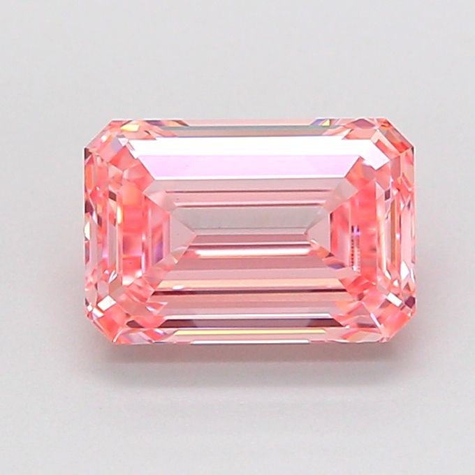 IGI Emerald 1.51ct Fancy Intense Pink VVS2 - Loose Lab Diamond: IGI Emerald 1.51ct Fancy Intense Pink VVS2 - Loose Lab Diamond Item Specifics: Source: This Is A Real Diamond Grown In A Lab Not Mined. Carat: 1.51 Cut: - Color: Fancy Intense Pink Clarity: VVS2 Polis