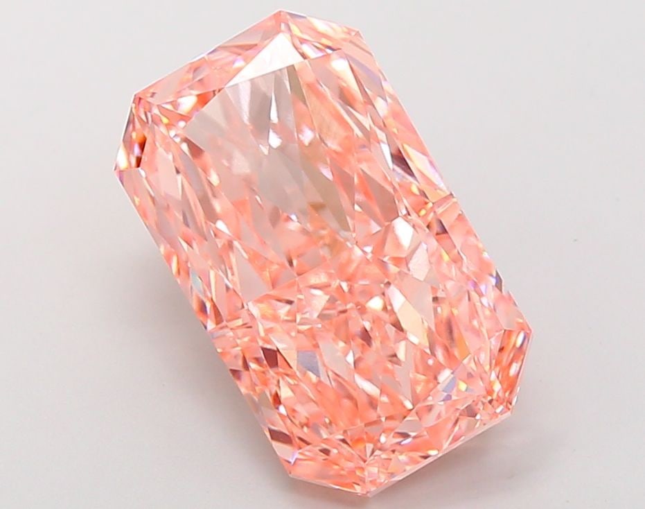 IGI Radiant 10.01ct Fancy Vivid Pink VVS2 - Loose Lab Diamond: IGI Radiant 10.01ct Fancy Vivid Pink VVS2 - Loose Lab Diamond Item Specifics: Source: This Is A Real Diamond Grown In A Lab Not Mined. Carat: 10.01 Cut: - Color: Fancy Vivid Pink Clarity: VVS2 Polish: