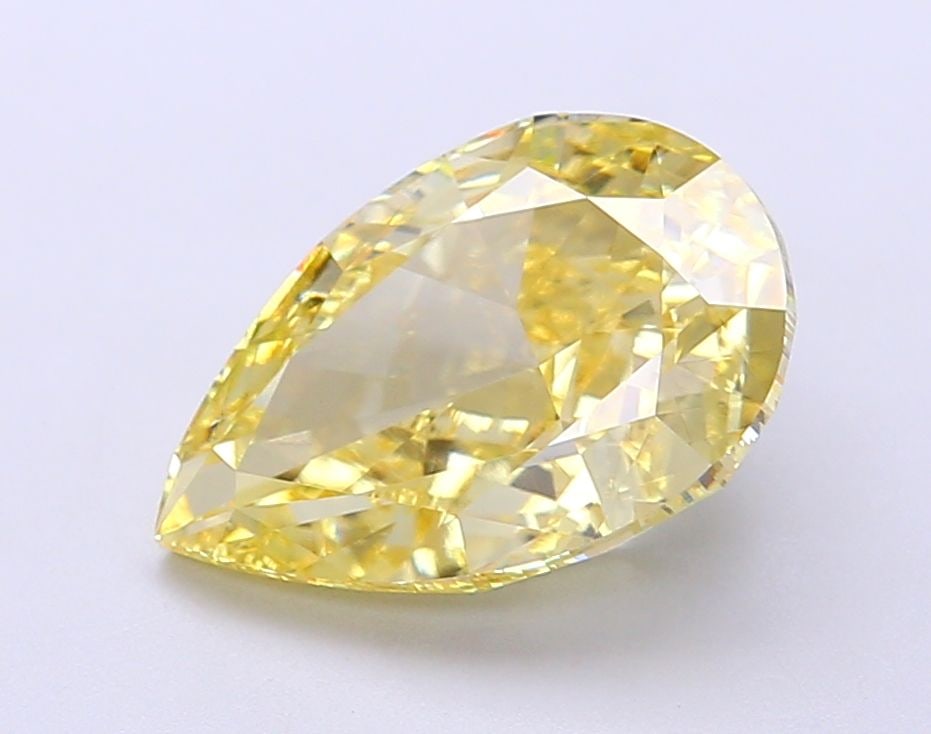 IGI Pear 3.35ct Fancy Intense Yellow VVS2 - Loose Lab Diamond: IGI Pear 3.35ct Fancy Intense Yellow VVS2 - Loose Lab Diamond Item Specifics: Source: This Is A Real Diamond Grown In A Lab Not Mined. Carat: 3.35 Cut: - Color: Fancy Intense Yellow Clarity: VVS2 Poli