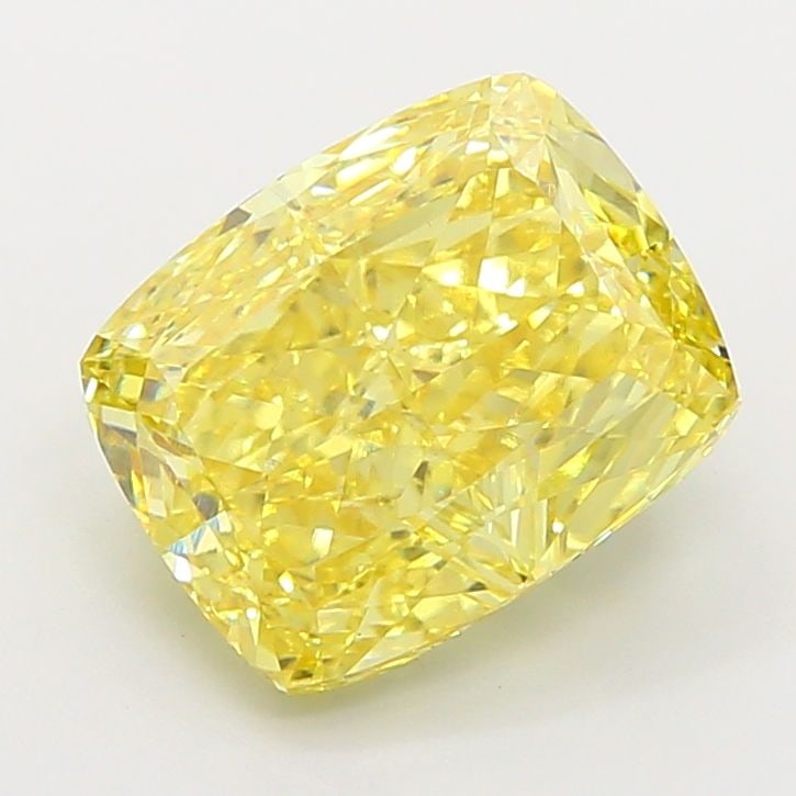 IGI Cushion Modified 5.0ct Fancy Vivid Yellow VVS2 - Loose Lab Diamond: IGI Cushion Modified 5.0ct Fancy Vivid Yellow VVS2 - Loose Lab Diamond Item Specifics: Source: This Is A Real Diamond Grown In A Lab Not Mined. Carat: 5.0 Cut: - Color: Fancy Vivid Yellow Clarity: VVS