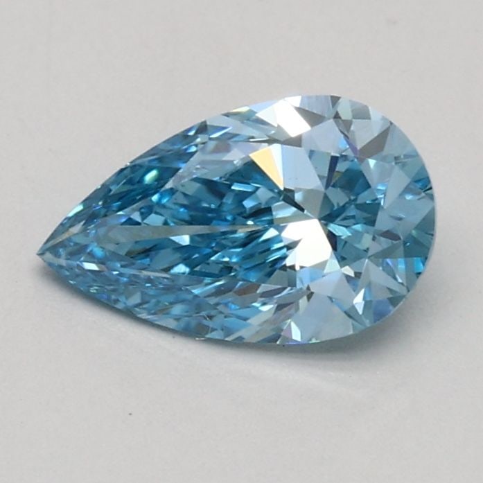 IGI Pear 0.51ct Fancy Vivid Blue VVS2 - Loose Lab Diamond: IGI Pear 0.51ct Fancy Vivid Blue VVS2 - Loose Lab Diamond Item Specifics: Source: This Is A Real Diamond Grown In A Lab Not Mined. Carat: 0.51 Cut: - Color: Fancy Vivid Blue Clarity: VVS2 Polish: EX