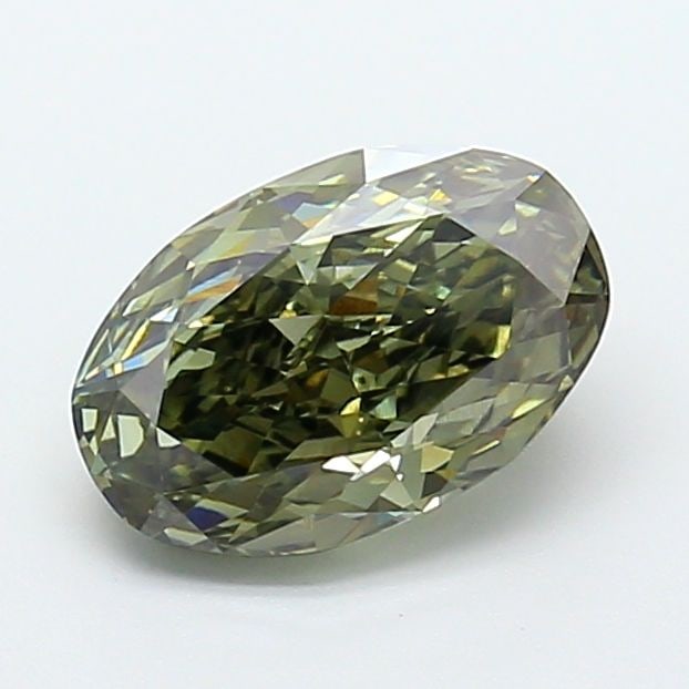 IGI Oval 2.26ct Fancy Vivid Green VVS2 - Loose Lab Diamond: IGI Oval 2.26ct Fancy Vivid Green VVS2 - Loose Lab Diamond Item Specifics: Source: This Is A Real Diamond Grown In A Lab Not Mined. Carat: 2.26 Cut: - Color: Fancy Vivid Green Clarity: VVS2 Polish: EX