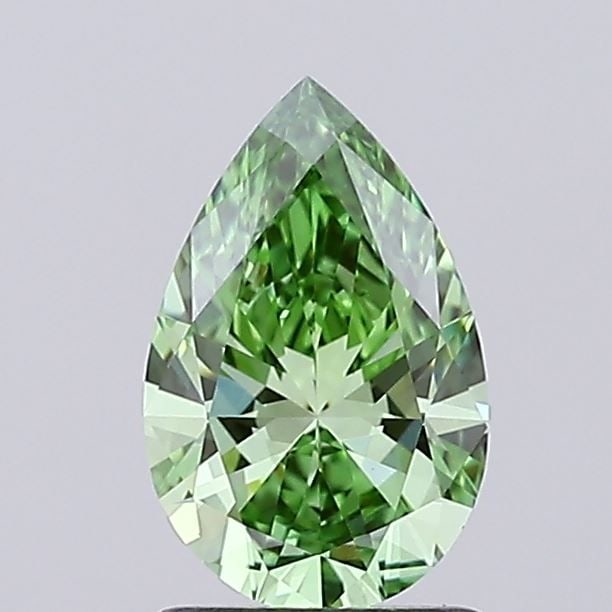 IGI Pear 1.26ct Fancy Vivid Green VVS2 - Loose Lab Diamond: IGI Pear 1.26ct Fancy Vivid Green VVS2 - Loose Lab Diamond Item Specifics: Source: This Is A Real Diamond Grown In A Lab Not Mined. Carat: 1.26 Cut: - Color: Fancy Vivid Green Clarity: VVS2 Polish: