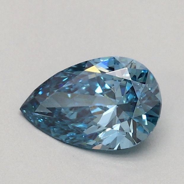IGI Pear 0.3ct Fancy Vivid Blue VVS2 - Loose Lab Diamond: IGI Pear 0.3ct Fancy Vivid Blue VVS2 - Loose Lab Diamond Item Specifics: Source: This Is A Real Diamond Grown In A Lab Not Mined. Carat: 0.3 Cut: - Color: Fancy Vivid Blue Clarity: VVS2 Polish: VG Sym