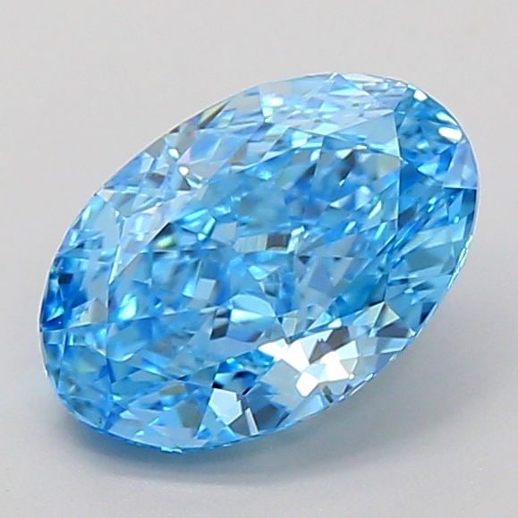 IGI Oval 1.52ct Fancy Vivid Blue VVS2 - Loose Lab Diamond: IGI Oval 1.52ct Fancy Vivid Blue VVS2 - Loose Lab Diamond Item Specifics: Source: This Is A Real Diamond Grown In A Lab Not Mined. Carat: 1.52 Cut: - Color: Fancy Vivid Blue Clarity: VVS2 Polish: EX S