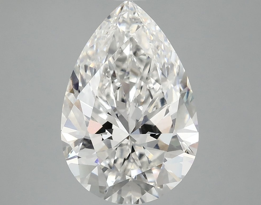 IGI Pear 5.0ct F VVS2 - Loose Lab Diamond: IGI Pear 5.0ct F VVS2 - Loose Lab Diamond Item Specifics: Source: This Is A Real Diamond Grown In A Lab Not Mined. Carat: 5.0 Cut: - Color: F Clarity: VVS2 Polish: EX Symmetry: EX Measurements: 14.46L
