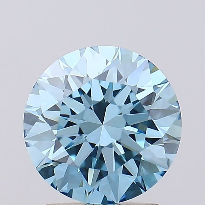 IGI Round 2.03ct Fancy Vivid Blue VVS2 - Loose Lab Diamond: IGI Round 2.03ct Fancy Vivid Blue VVS2 - Loose Lab Diamond Item Specifics: Source: This Is A Real Diamond Grown In A Lab Not Mined. Carat: 2.03 Cut: EX Color: Fancy Vivid Blue Clarity: VVS2 Polish: EX