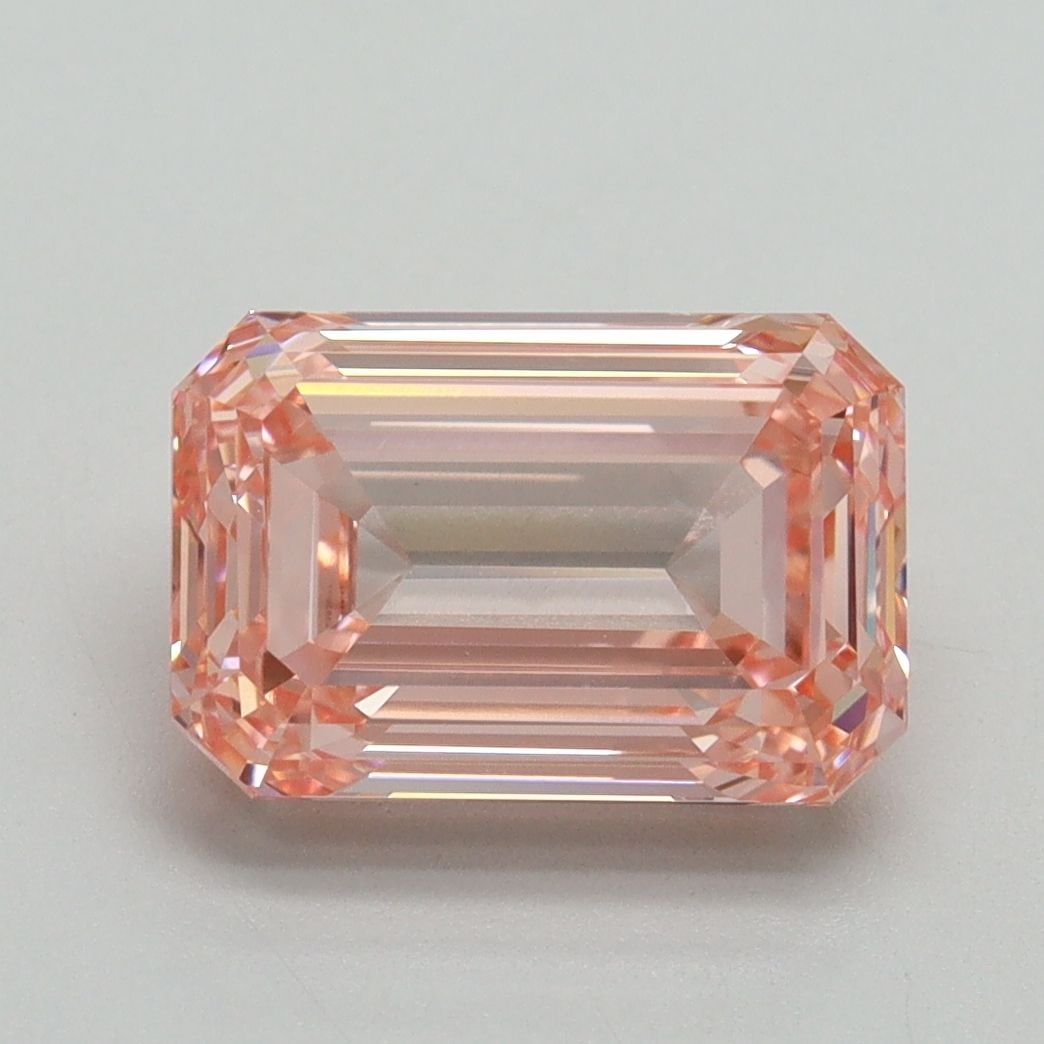 IGI Emerald 3.05ct Fancy Intense Pink VVS2 - Loose Lab Diamond: IGI Emerald 3.05ct Fancy Intense Pink VVS2 - Loose Lab Diamond Item Specifics: Source: This Is A Real Diamond Grown In A Lab Not Mined. Carat: 3.05 Cut: - Color: Fancy Intense Pink Clarity: VVS2 Polis