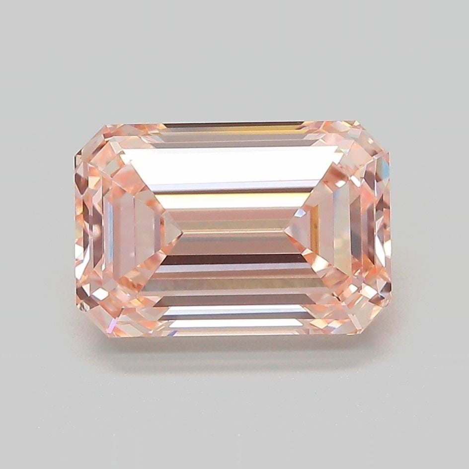 IGI Emerald 3.68ct Fancy Intense Pink Orange VVS2 - Loose Lab Diamond: IGI Emerald 3.68ct Fancy Intense Pink Orange VVS2 - Loose Lab Diamond Item Specifics: Source: This Is A Real Diamond Grown In A Lab Not Mined. Carat: 3.68 Cut: - Color: Fancy Intense Pink Orange