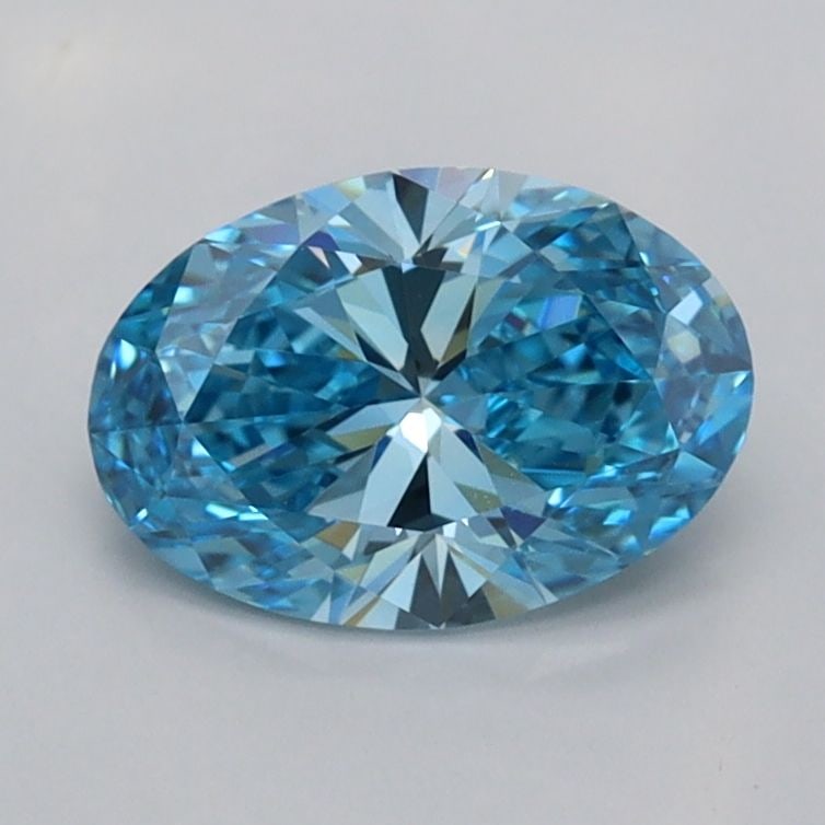 IGI Oval 1.0ct Fancy Vivid Blue VVS2 - Loose Lab Diamond: IGI Oval 1.0ct Fancy Vivid Blue VVS2 - Loose Lab Diamond Item Specifics: Source: This Is A Real Diamond Grown In A Lab Not Mined. Carat: 1.0 Cut: - Color: Fancy Vivid Blue Clarity: VVS2 Polish: EX Sym