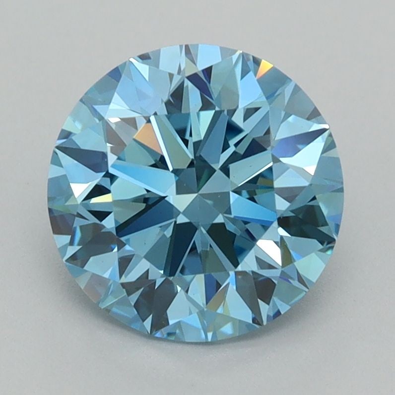 IGI Round 2.0ct Fancy Vivid Blue VVS2 - Ideal Loose Lab Diamond: IGI Round 2.0ct Fancy Vivid Blue VVS2 - Ideal Loose Lab Diamond Item Specifics: Source: This Is A Real Diamond Grown In A Lab Not Mined. Carat: 2.0 Cut: ID Color: Fancy Vivid Blue Clarity: VVS2 Polish