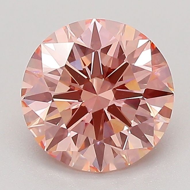 IGI Round 1.52ct Fancy Orangey Pink VVS2 - Ideal Loose Lab Diamond: IGI Round 1.52ct Fancy Orangey Pink VVS2 - Ideal Loose Lab Diamond Item Specifics: Source: This Is A Real Diamond Grown In A Lab Not Mined. Carat: 1.52 Cut: ID Color: Fancy Orangey Pink Clarity: VVS2