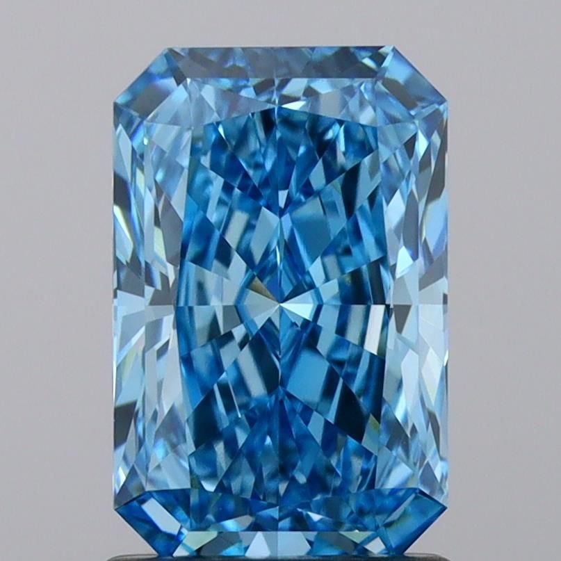 IGI Radiant 1.53ct Fancy Vivid Blue VVS2 - Loose Lab Diamond: IGI Radiant 1.53ct Fancy Vivid Blue VVS2 - Loose Lab Diamond Item Specifics: Source: This Is A Real Diamond Grown In A Lab Not Mined. Carat: 1.53 Cut: - Color: Fancy Vivid Blue Clarity: VVS2 Polish: