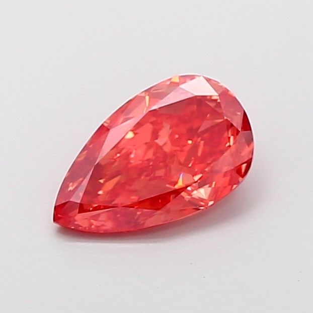 IGI Pear 1.87ct Fancy Vivid Pink Orange VVS2 - Loose Lab Diamond (1 of 1)