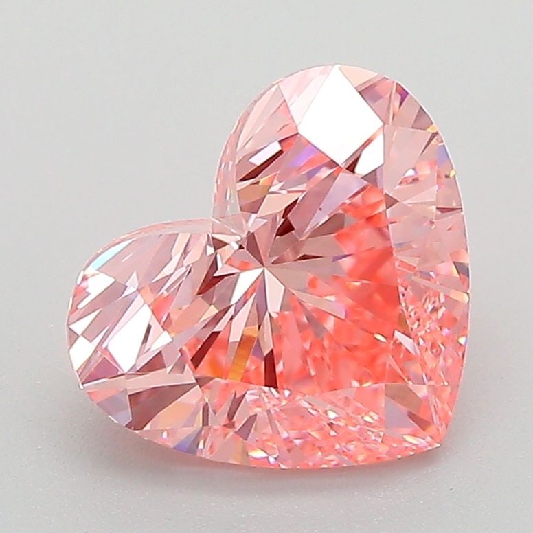 IGI Heart 2.08ct Fancy Vivid Pink VVS2 - Loose Lab Diamond: IGI Heart 2.08ct Fancy Vivid Pink VVS2 - Loose Lab Diamond Item Specifics: Source: This Is A Real Diamond Grown In A Lab Not Mined. Carat: 2.08 Cut: - Color: Fancy Vivid Pink Clarity: VVS2 Polish: EX 