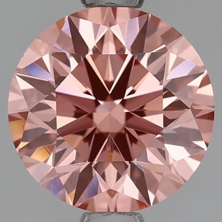 Round 1.52ct Fancy Orangey Pink VVS2 - Loose Lab Diamond: Round 1.52ct Fancy Orangey Pink VVS2 - Loose Lab Diamond Item Specifics: Source: This Is A Real Diamond Grown In A Lab Not Mined. Carat: 1.52 Cut: EX Color: Fancy Orangey Pink Clarity: VVS2 Polish: VG