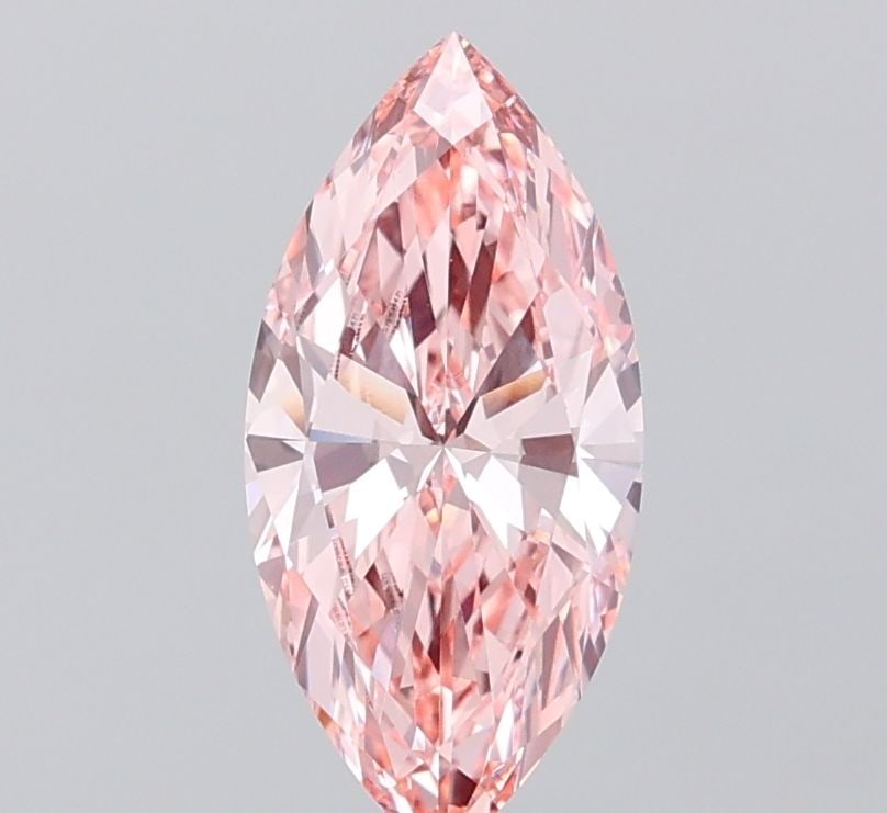 IGI Marquise 1.34ct Fancy Vivid Pink VVS2 - Loose Lab Diamond (1 of 1)