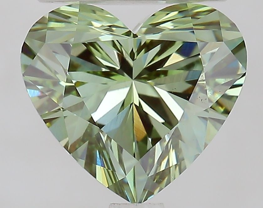 IGI Heart 2.31ct Fancy Vivid Green VVS1 - Loose Lab Diamond: IGI Heart 2.31ct Fancy Vivid Green VVS1 - Loose Lab Diamond Item Specifics: Source: This Is A Real Diamond Grown In A Lab Not Mined. Carat: 2.31 Cut: - Color: Fancy Vivid Green Clarity: VVS1 Polish: E